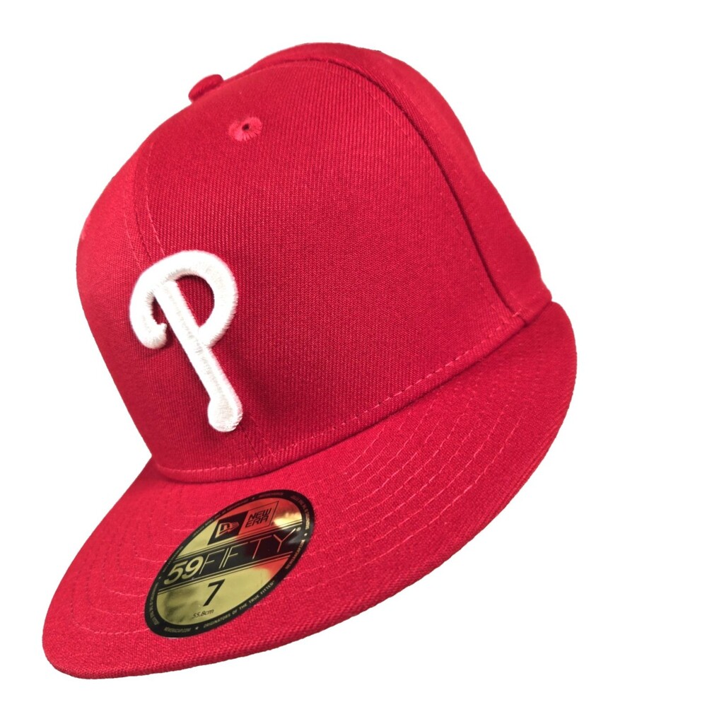 Philadelphia Phillies New Era MLB World Series 59FIFTY 7 Hat Red New